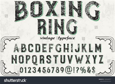 Boxing Font 的图像结果