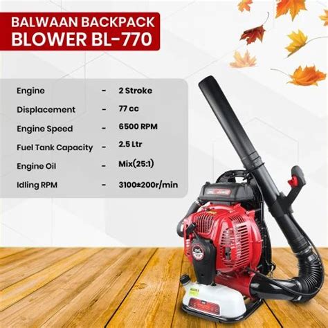 Leaf Blower - BALWAAN HAND BLOWER BL-260 Trader - Retailer from Jaipur