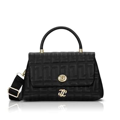 Buy Lavie Signature Women's Quilt Marco Flap Satchel Handbag | Satchel ...