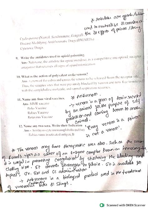 Pharmacology 2nd year blue print solved - Bsc nursing - Studocu