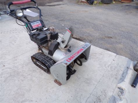 #8183 Craftsman 825 Track Snowblower $695.00 - JM Equipment