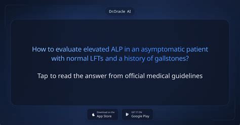 How to evaluate elevated ALP in an asymptomatic patient with normal ...