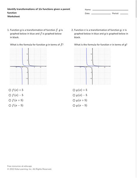 Image result for Transformations Worksheet.pdf