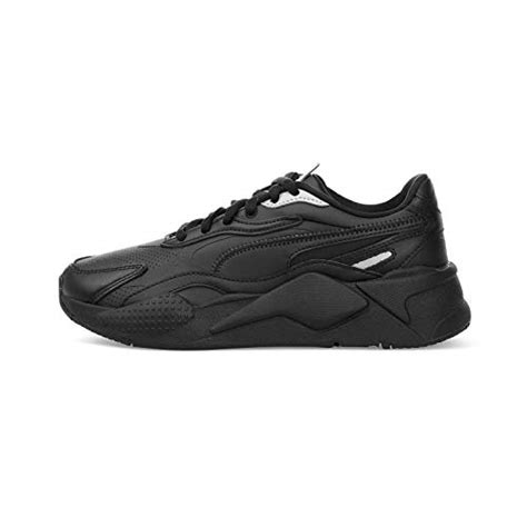 Buy Puma Unisex-Adult RS-X³ Perf Black-Black-Silver Sneaker - 5UK ...