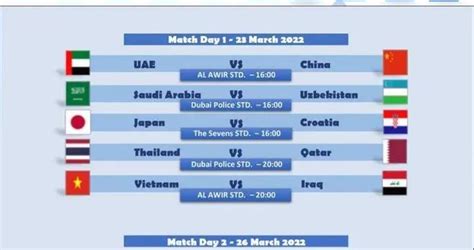 迪拜杯赛程公布：中国国奥3月23日首战阿联酋 26日再战泰国|迪拜|阿联酋|中国国奥_新浪新闻