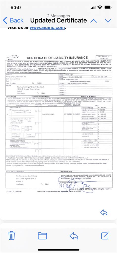 Insurance & Liability | Flawless Painting — Flawless Painting