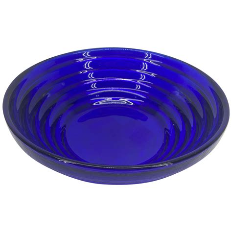 Vintage French Cobalt Blue Art Glass Bowl at 1stDibs | cobalt blue ...