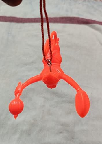 PMK E Store Orange Flying Plastic Lord Hanuman ji Hanging Idol for Car ...