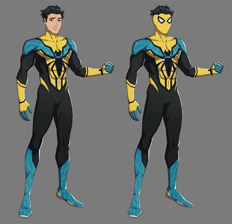 spider-man and invincible (marvel and 2 more) drawn by kristian_acosta ...