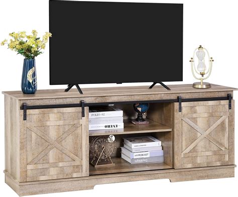 Buy YITAHOME Modern Farmhouse TV Stand for 706555 Inch TV with Sliding ...