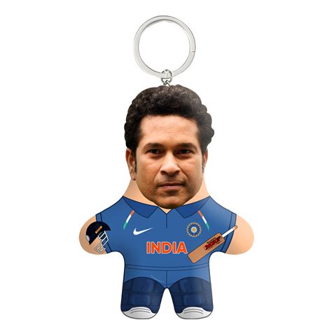 Sachin Tendulkar Mini Me Keychain | Personalized Keychain – THUNDER BUDDY®