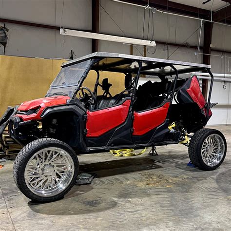 2023 Honda Pioneer 1000-8 on JTX Forged Wheels – Vessel Powersports