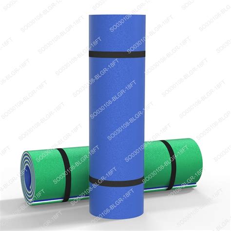 RaDEWAY 108-in x 72-in 3-Seat Blue&White&Green Foam Raft S0030108-BLGR ...