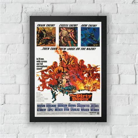 The Dirty Dozen Movie Poster