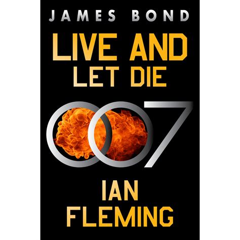 James Bond Live And Let Die Book - By Ian Fleming - 007Store