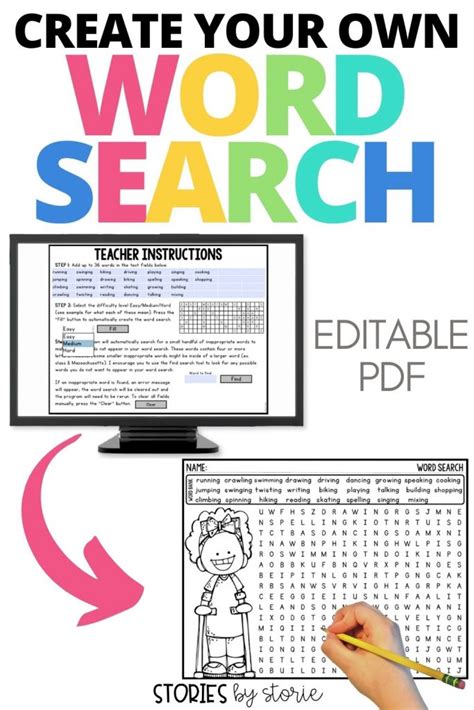 Image result for Word Search Creating