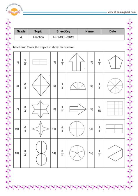 Image result for Grade 4 Lessons Math Fractions