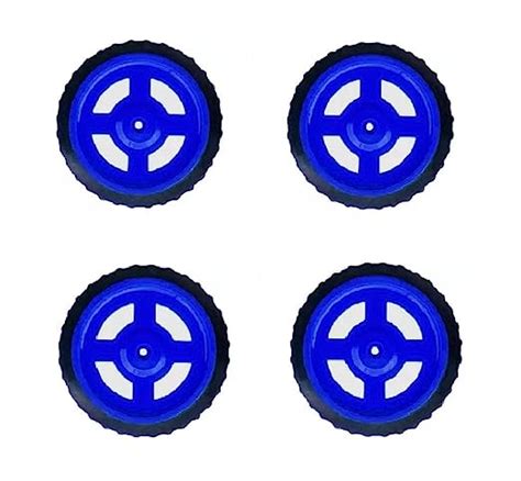 OLatus Wheel Tyre 7x1 CM For BO DC Motor : Amazon.in: Industrial ...