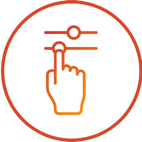 Vector design setting sliders icon style | Premium Vector