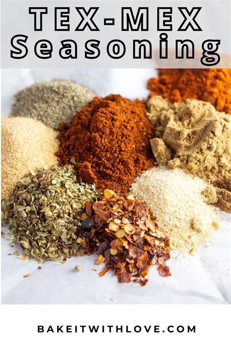 Tex mex seasoning an incredibly flavorful easy blend of spices – Artofit