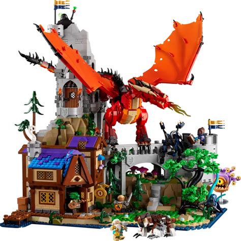 Lego 21348 Ideas Dungeons & Dragons: Red Dragon's Tale ( 3745 Pieces ...