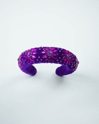 Bejeweled Hairband (Purple) – The Palace Atelier