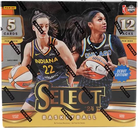 Amazon.com: 2024 Panini Select WNBA Basketball Hobby Trading Card Box ...