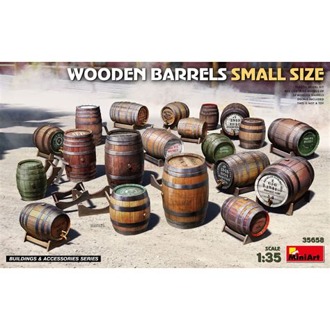 Miniart Models - Barriles de Madera, Escala 1:35, Ref: 35658. - Blog ...