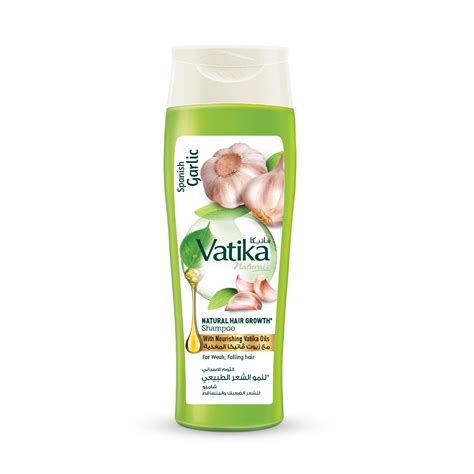 Buy Vatika Naturals Spanish Garlic Shampoo | Promotes Natural Growth ...