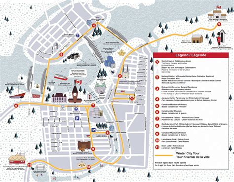 Ottawa attractions map | Insiderpuj.com