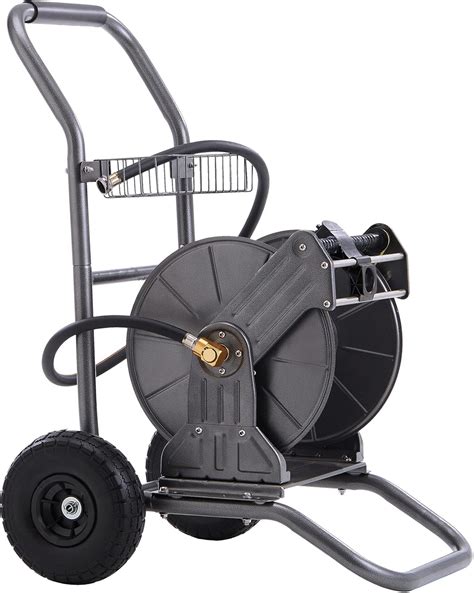 Buy Giraffe Tools Garden Hose Reel Cart with Wheels, Heavy Duty Water ...