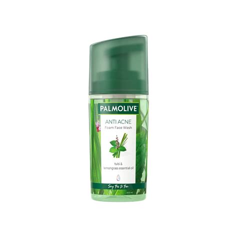 Buy Palmolive Anti Acne Purifying Foam Face Wash, with Tulsi and ...