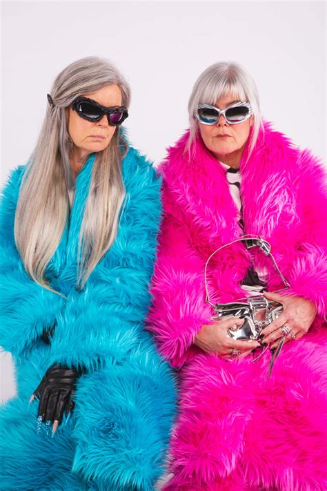 I got my mum's grey-haired friends to model my edgy fashion line, people say it makes them ...
