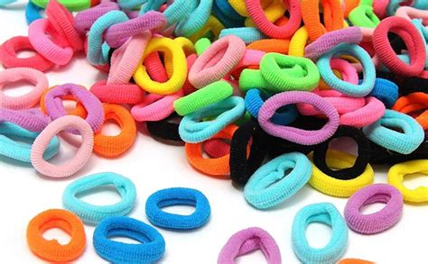 Lambodaram Trading Black Baby Hair Bands for Kids Girls hair ties black ...