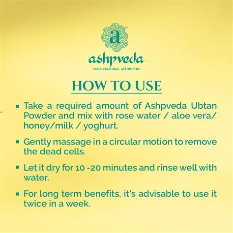 Ubtan Powder - Ayurvedic Ubtan Powder For Skin - उबटन पाउडर – Ashpveda