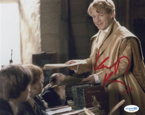 Kenneth Branagh Harry Potter Signed Autograph 8x10 Photo ACOA | Outlaw ...