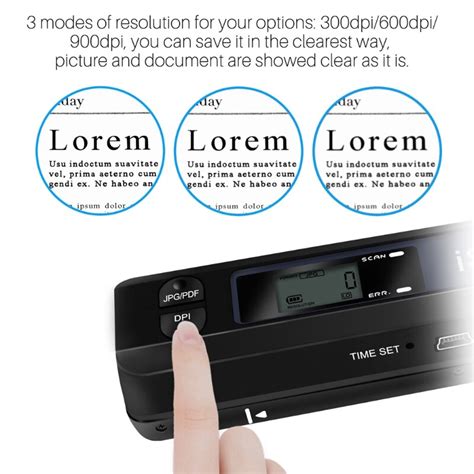 Handheld Portable Scanner Ultra Speed Scanner Port... – Grandado