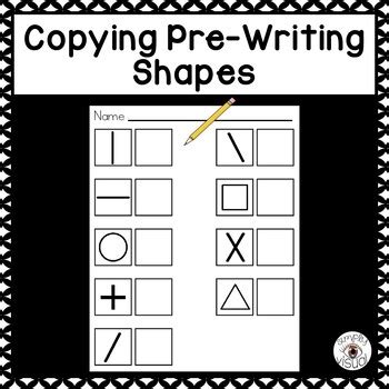 Image result for Pre Writing Shapes