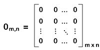 Image result for Zero Matrix