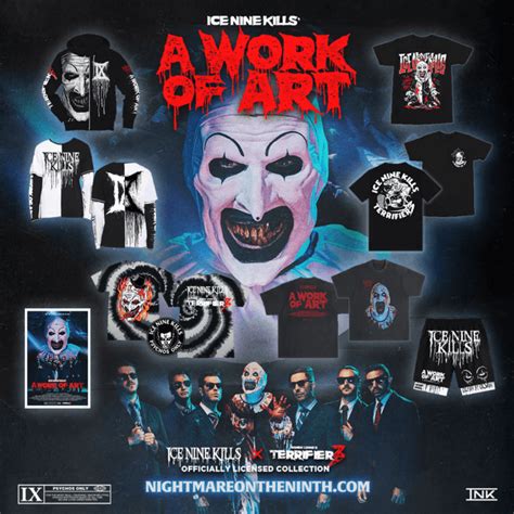 ICE NINE KILLS Unleashes Chilling Single And Video For 'A Work Of Art ...