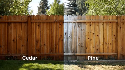 Cedar vs Pine: Which Fence Material is Right for You? - Le Meridien ...