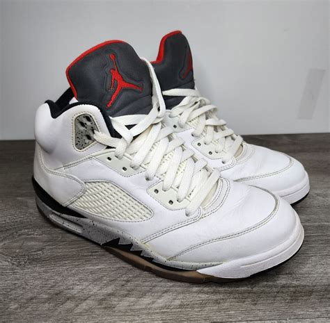 Jordan 5 White Cement Air Jordan 5 Retro "white Cement" | SidelineSwap