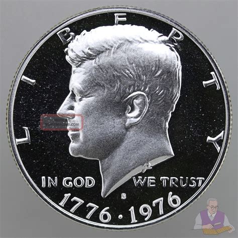 1976 S Kennedy Half Dollar Bicentennial Gem Cameo Proof 40 Silver
