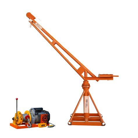 IND FIRST CHOICE Heavy Duty Mini Construction Crane | 95 Kg Frame | 500 ...