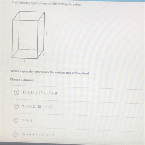 Right Rectangular Prism