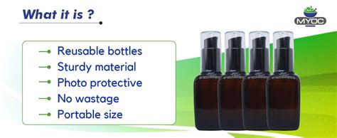 MYOC Empty Black HDPE Bottle with Disc Flip Top Cap Refillable Reusable ...