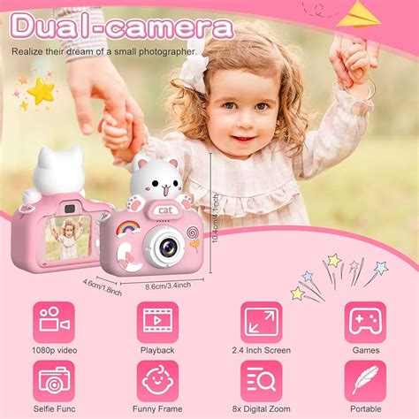 Tiny Clicks - 48MP Dual Camera | Games | MP3 – Viaana Kids Store