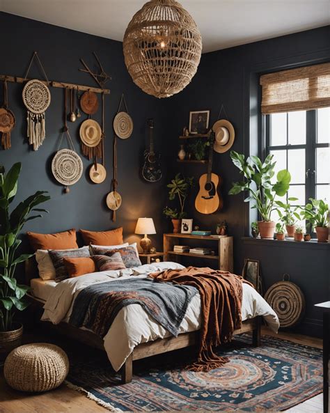 20 Red Boho Style Bedroom Ideas To Consider – ToolzView