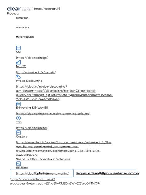 Image result for GST 3B Filing Tutorial