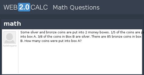View question - math